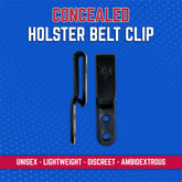 Replacement nylon C-Clips for Desantis holsters